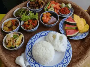 อาหารเลี้ยงพระถวายอาหารเพื่อสุขภาพ 3minutesfood