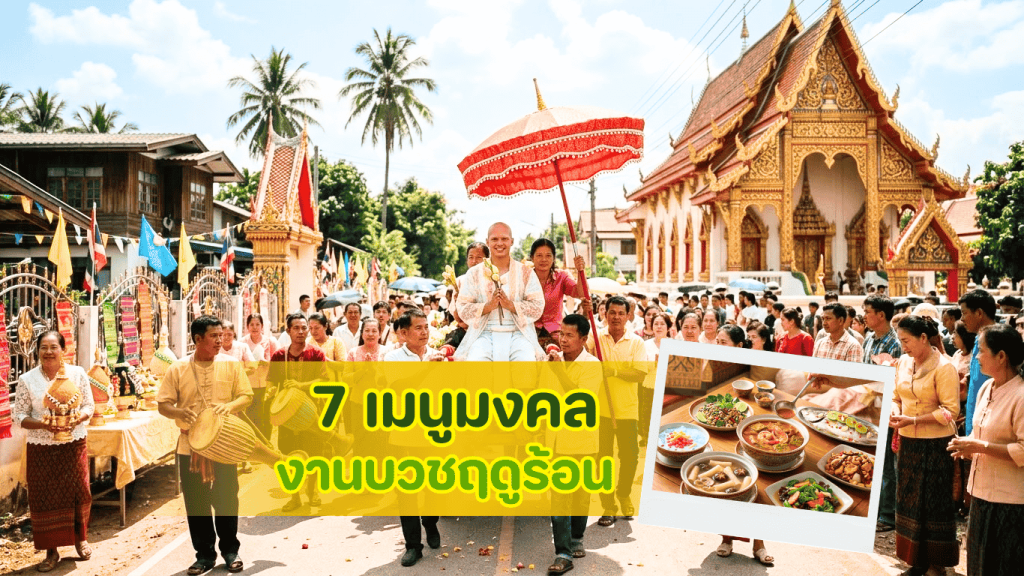 รับจัดบุฟเฟต์งานบวช นนทบุรี เมนูอาหารเลี้ยงพระมงคลสูตรคลายร้อน สะอาด ปลอดภัย