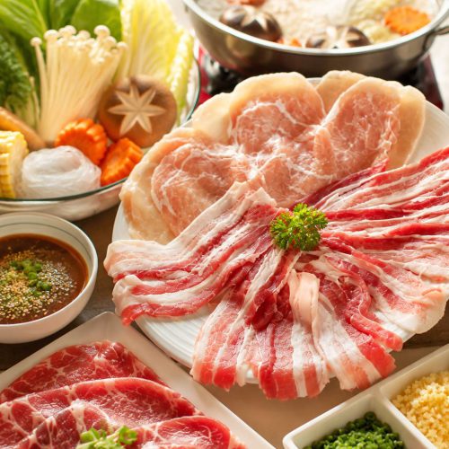 หมูเน้นๆชาบู
