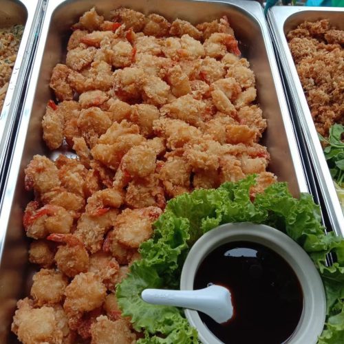กุ้งทอดซอสมะขาม