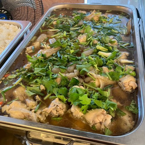 ตุ๋นปีกไก่เห็ดหอมเยื่อไผ่2